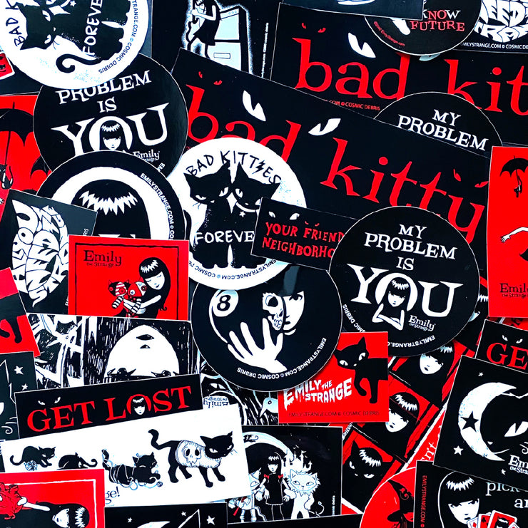 10-Pack Emily Stickers